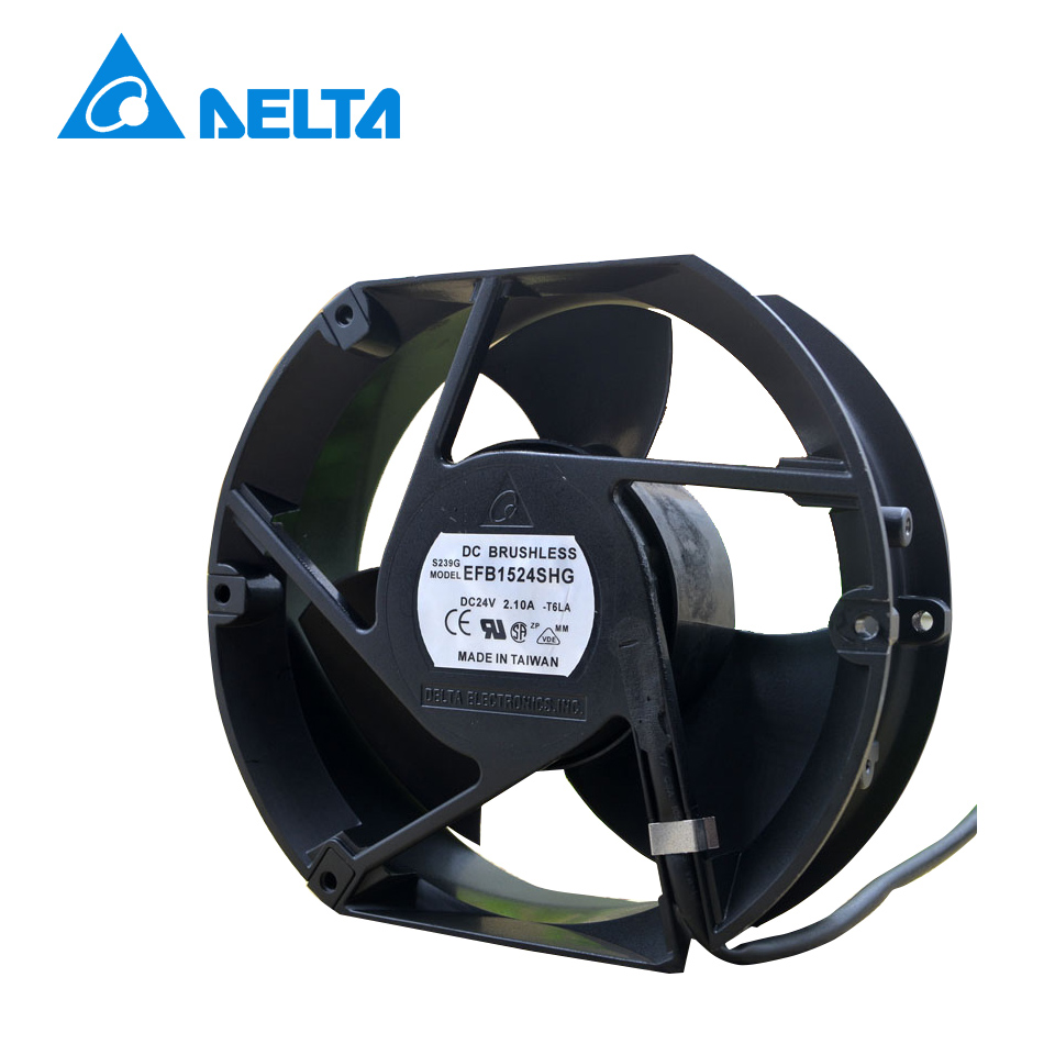 Delta New EFB1524SHG 17CM 17251 24V 2.10A 3-wire fan ACS510/550 for