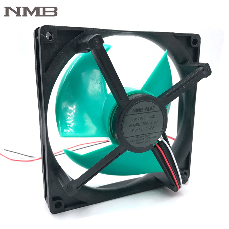 NMB FBA12J15V original 15V 0.28A refrigerator cooling fan