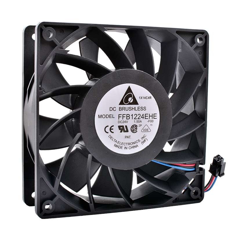 New and original FFB1224EHE 12cm 120mm 12038 24V 1.50A Double ball air volume inverter cooling fan