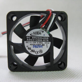 Original ADDA 4010 4cm AD0412MB-G76 12V 0.08A 40 * 40 * 10mm ultra-quiet dual ball bearing fan