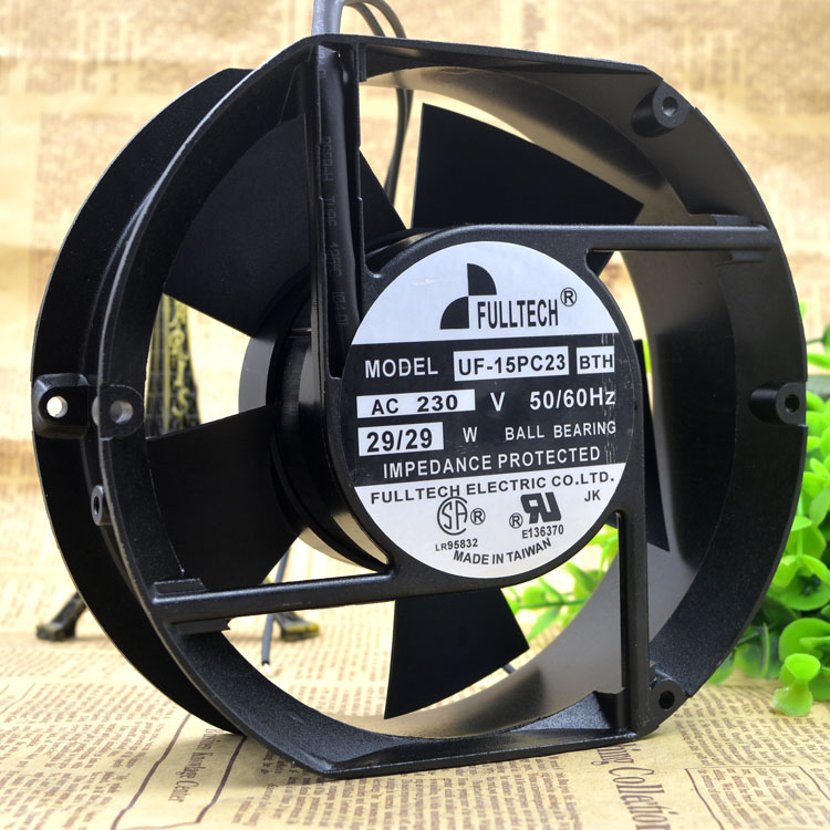 FULLTECH UF-15PC23BTH 230V 29W 17CM 17050 cooling fan