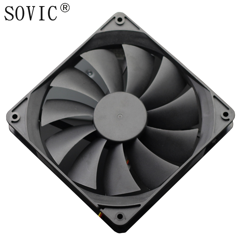 3PIN 140mm DC 12V 4500RPM Miner Mining Case Cooling Fan for BTC Miner Bitcoin Antminer S7 S9 Low Noise Powerful Server Cooler