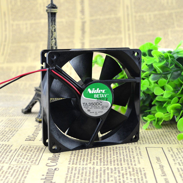 Free Delivery. 9025 12 v 0.29 A dual ball CPU M33422-16 chassis power supply cooling fan