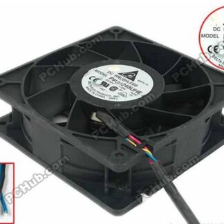 Delta FFB1248EHE 6C89 DC 48V 0.75A 120x120x38mm Server Square fan