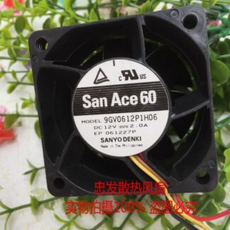 SANYO 109P0912J4011 DC 12V 0.56A 90X92X25mm Server Square Fan