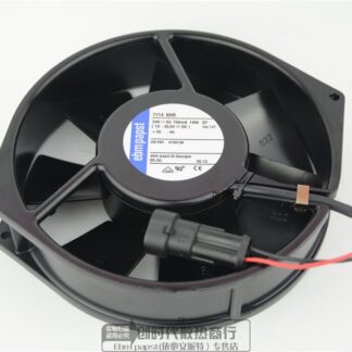 ebm-papst 7114NHR 7114 NHR ACS400/ACS800 ABB inverter Fan DC 24V 19W 150X150X38mm 2-wire