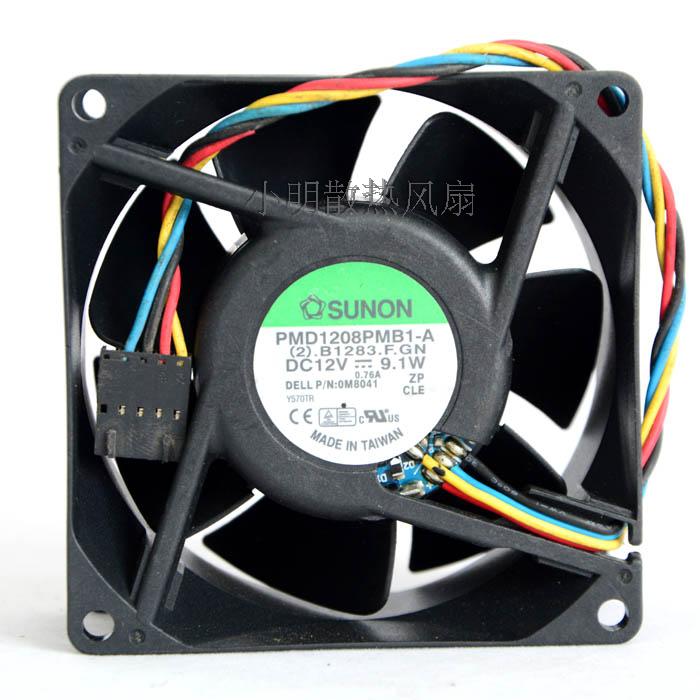 Free Delivery. 8 cm 8038 12 v 9.1 W inverter dc fan PMD1208PMB1 - A