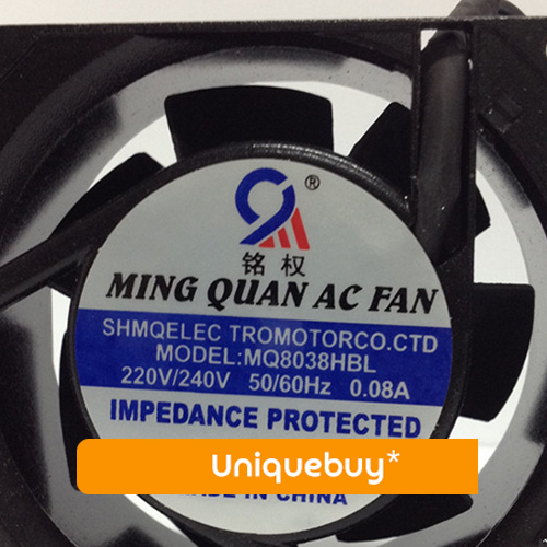 AC 220V 0.08A Axial fan for MING QUAN MQ8038HSL 80*80*38 cooling fan