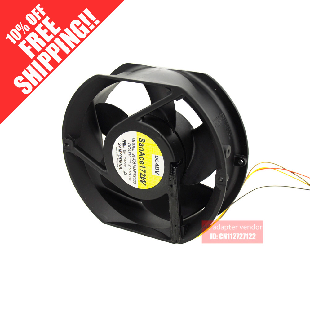 9WG5748P5G003 FOR SANYO 17251 48V 2.91A cooling fan