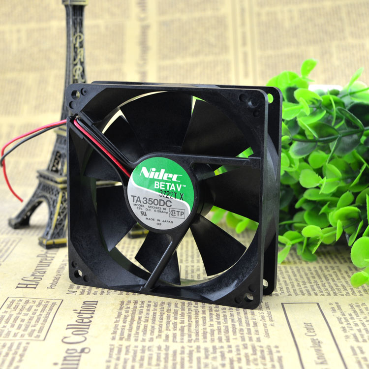 Free Delivery. 9025 12 v 0.29 A dual ball CPU M33422-16 chassis power supply cooling fan