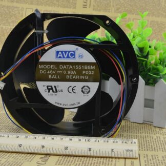 Original authentic DATA1551B8M 17251 48V 0.98A AVC metal shell high temperature 4 Wire Fan