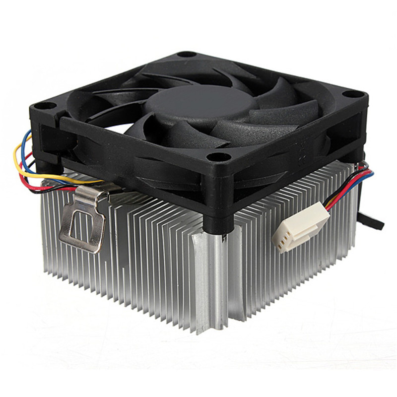CPU Cooler Fan Radiator 9 Leaf 4 Pins 95W CPU Cooling Fan Aluminum Heatsink For AMD Socket AM2/3 754 939 940 1A02C3W00