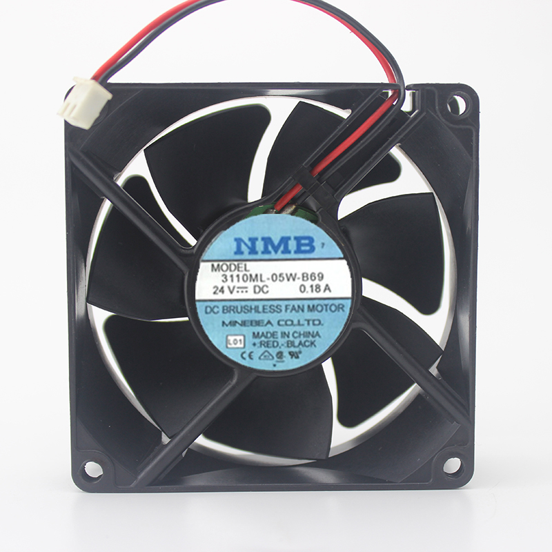 Ball 24V0.18A 8025 Inverter Industrial Computer Chassis Cooling Fan 3110ML-05W-B69