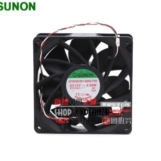 SUNON EFE0381B1-Q000-F99 14CM 140mm 14038 DC 12V 4.08W dual ball bearing server inverter cooling fan