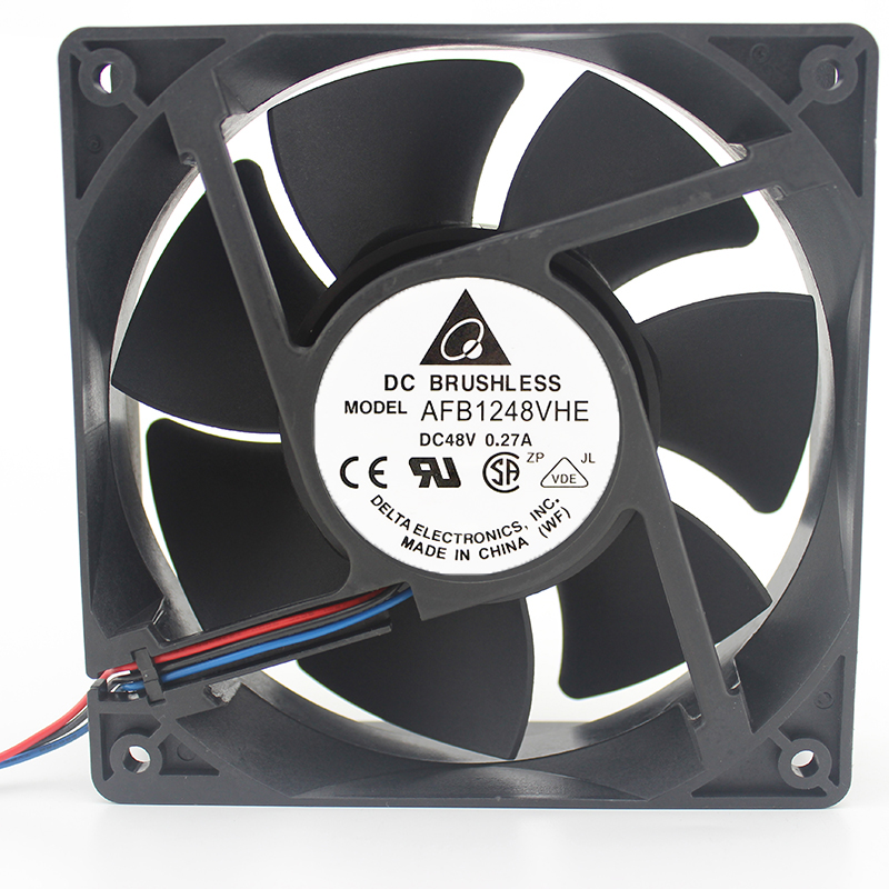 Brand new original AFB1248VHE 12038 12cm 48V 0.27A 3-wire double ball server fan