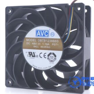 Wholesale: original AVC DBTB1238B8S 12038 DC 48V 1.19A 12cm 4-lines heat dissipation cooling fan
