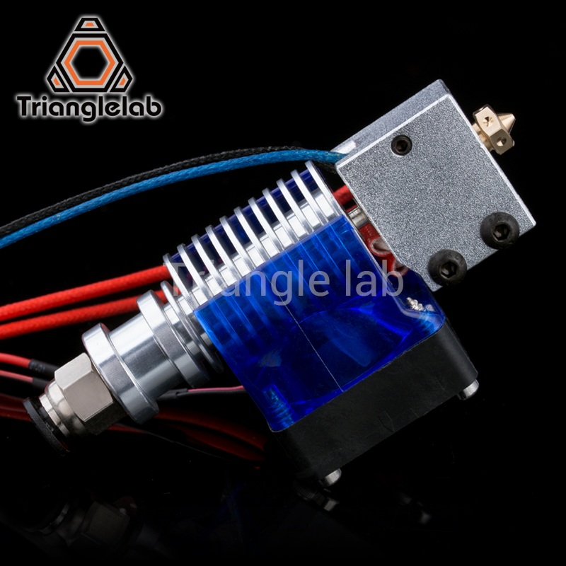 3D Printer J-head Hotend with Single Cooling Fan for 1.75mm/3.0mm 3D v6 bowden Filament Wade Extruder 0.2mm/0.3mm/0.4mm Nozzle