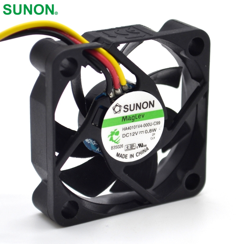 SUNON HA40101V4-0000-c99 4010 40MM 4CM 40*40*10 Cooling fan 12V 0.8W 0.06A 3pin Support velocimetry