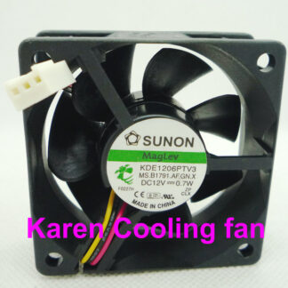 SUNON 6cm KDE1206PTV3 HA60251V4-0000-C99 6025 12v 0.7W Cooling fan