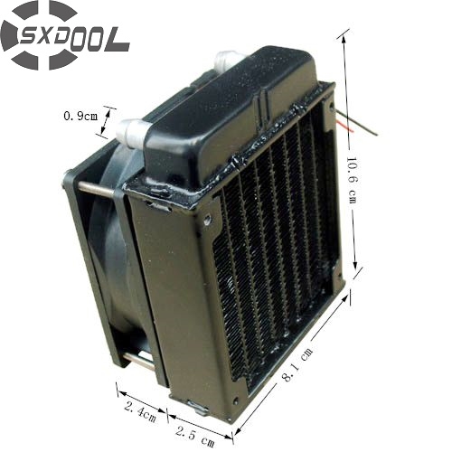 ALSEYE S-120 Computer Cooler Fan 120mm High Air Flow DC 12V 1200RPM 3pin Cooling Fans for PC Case / CPU Cooler / Water Cooling