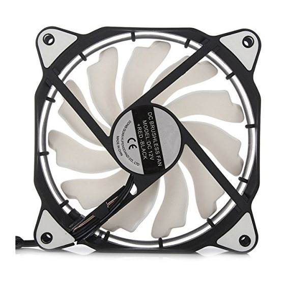 3-Pin/4-Pin 120mm PC Computer Case CPU Cooler Cooling Fan with LED Light DC12V