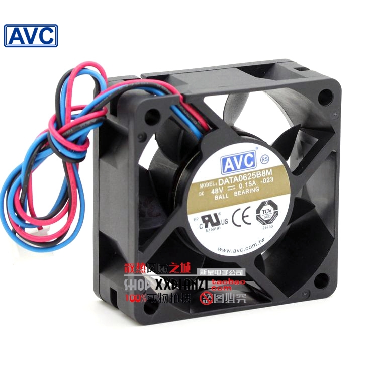 AVC new DATA0625B8M 6CM 6025 48V 0.15A dual ball bearing fan drive 60*60*25mm