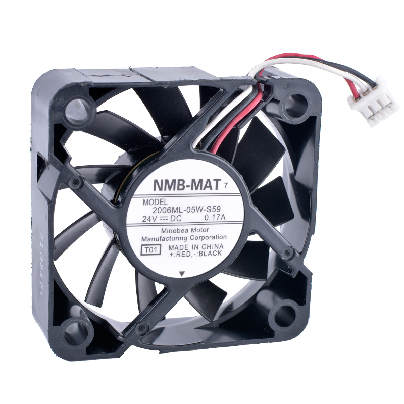 COOLING REVOLUTION 2006ML-05W-S59 5015 5cm 50mm 50x50x15mm 24V 0.17A 3 line mute inverter industrial cooling fan