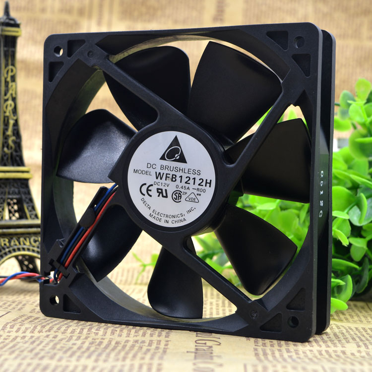 New original DC12V 0.12A 5015 5CM ball cooling fan AFB0512MB