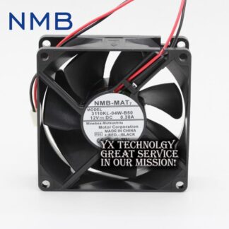 NMB 80*80*25 3110KL-04W-B50 12V 0.3A 8025 8cm double ball bearing fan