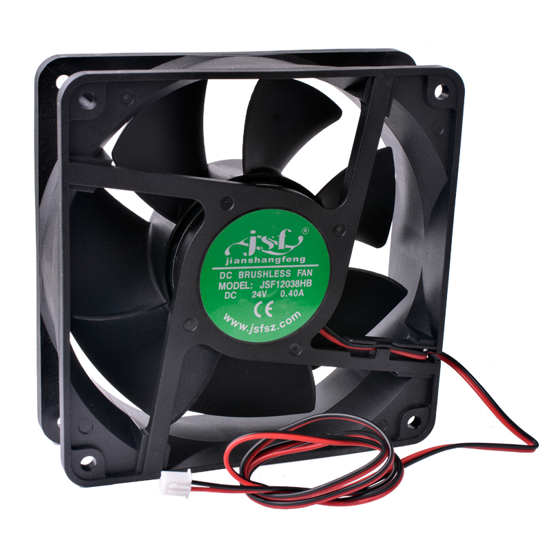 12038 120x120x38mm 120mm fan 24V 0.45A Two - line Double ball bearing large air volume inverter cooling fan