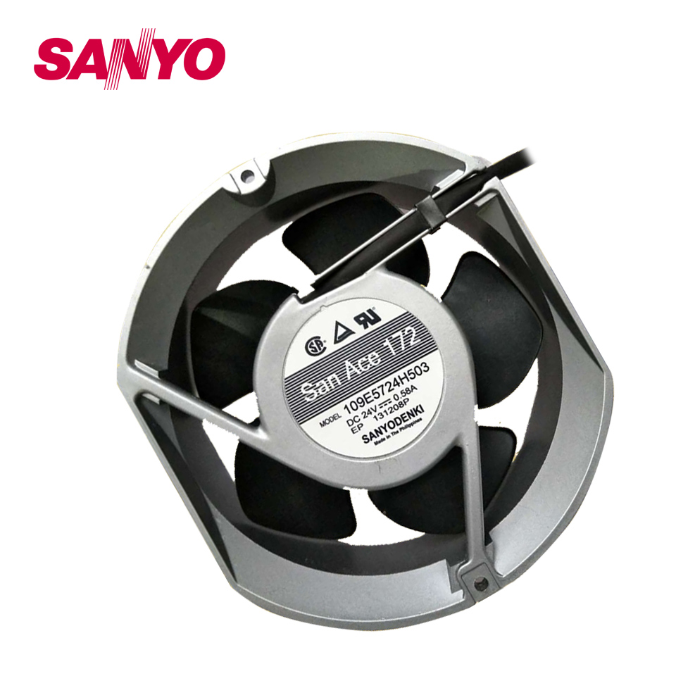 New 17050 24V 0.65A 17cm fan drive 109E5724H5J04 170*170*50mm