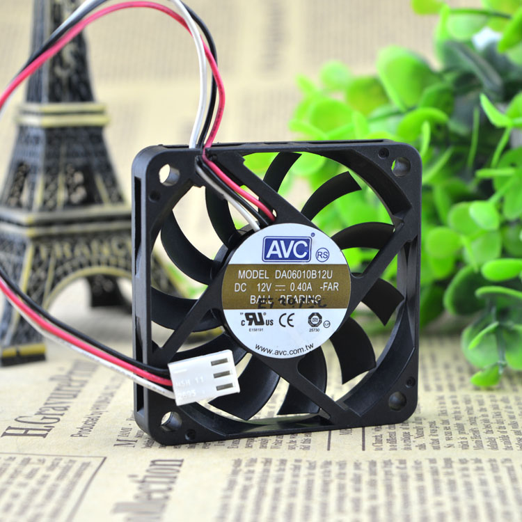 Free Delivery. DA06010B12U 6010 6 cm 12 v 0.40 A power supply fan CPU fan