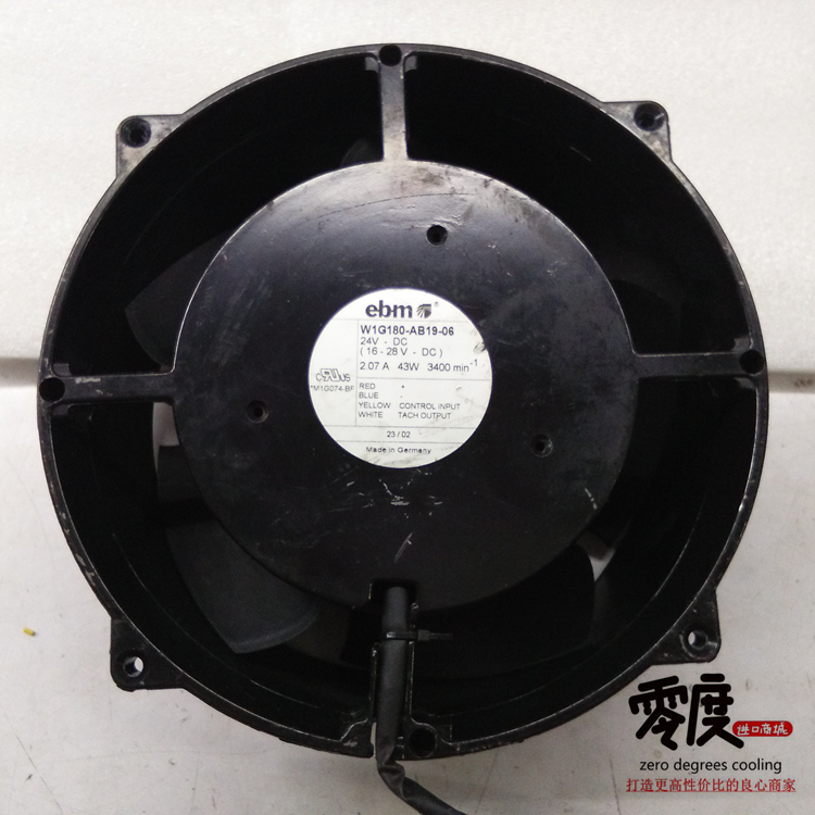 Original EBM PAPST 618N/39M 48V 38mA 1.9W 60*60*25MM Inverter Cooling Fan