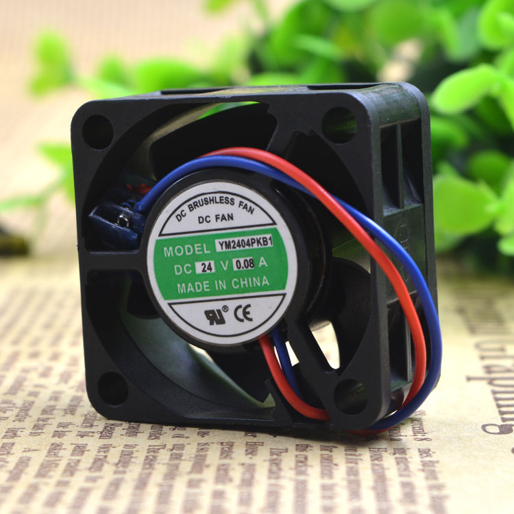 Free Delivery. YM2404PKB1 DC24V 0.08 A 2 line frequency inverter fan 4020 4 cm