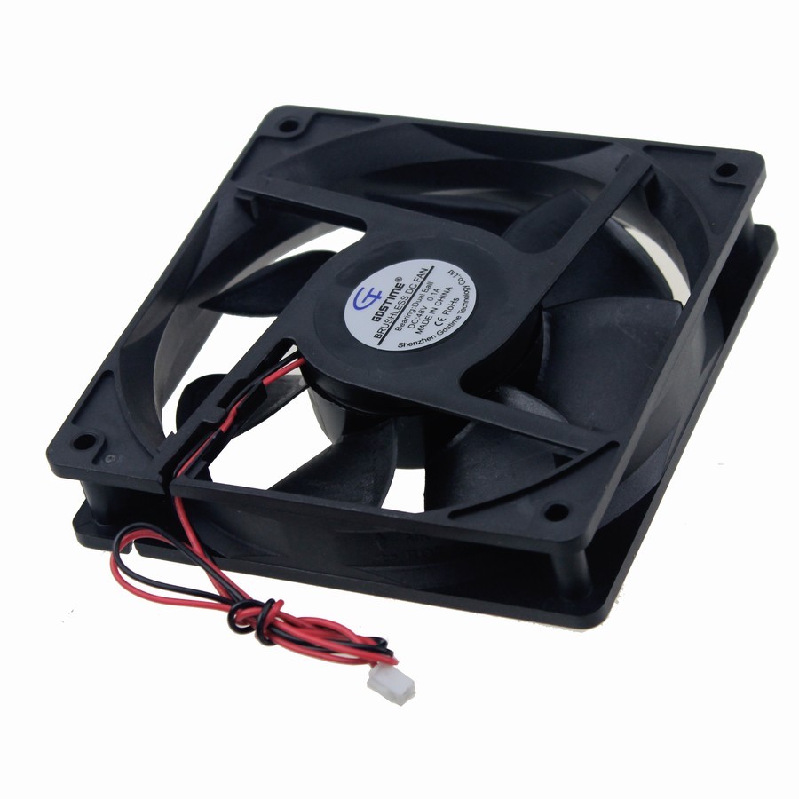 5Pcs Gdstime 12CM 120x120x25 12025 0.1A 48V DC 120mm Cooling Fan