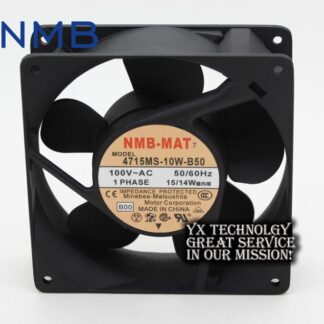 New and Original 4715MS-10W-B50 12038 12v 15w/14w 12cm aluminum frame industrial fan for NMB 120 * 120 * 38 mm