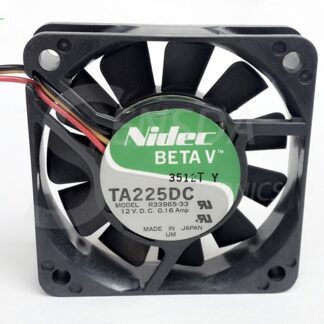 Original NIDEC 6015 60mm 6cm DC 12V 0.16A R33965-33 server inverter axial cooling Fan radiator