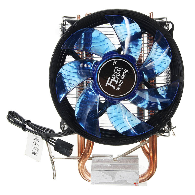 High Quality Core LED CPU Cooler Cooling Fan Quiet Fan Cooler Heatsink for Intel Socket LGA1156/1155/775 AMD AM3