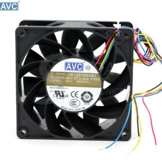 AVC 2B12038B48U -P055 DC 48V 1.3A 12cm 120mm 12038 4-wire PWM server inverter axial cooling fans cooler
