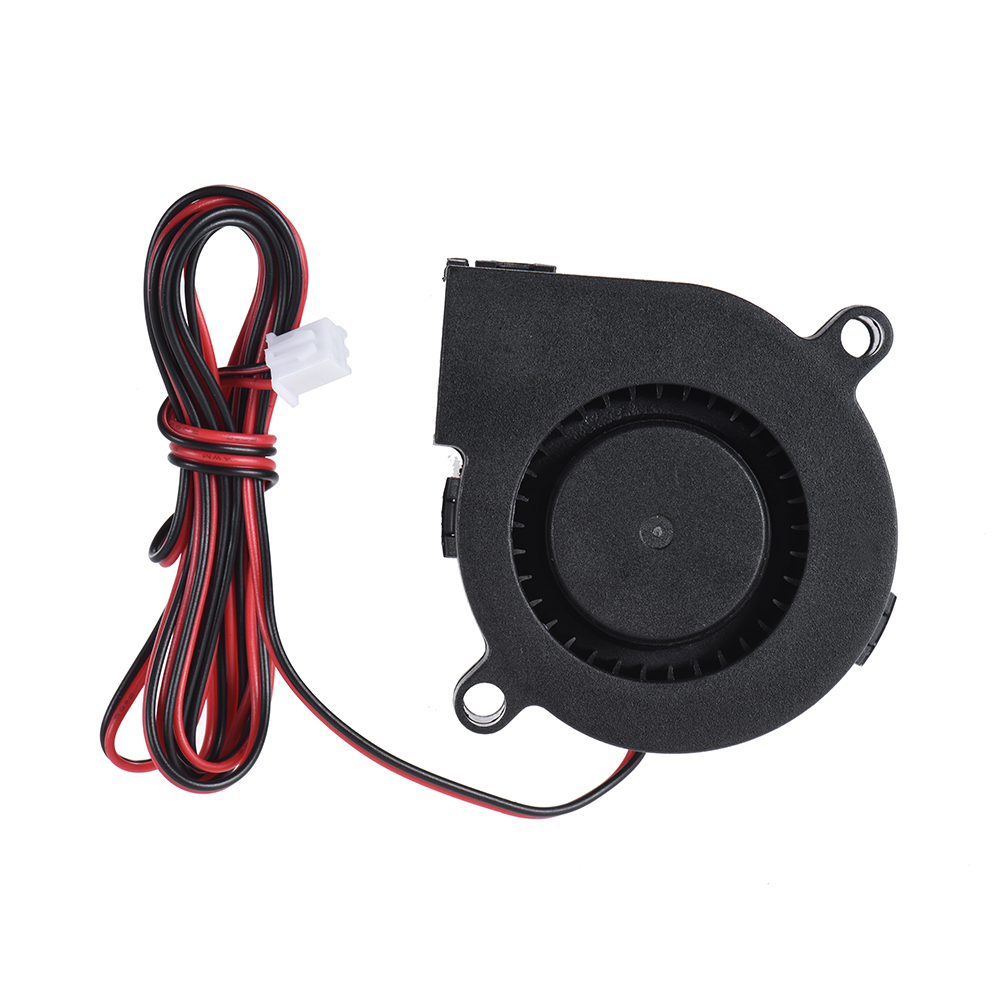 24V DC 50mm Blow Radial Fan Cooling Hot End Extruder for RepRap i3 3D Printer Blow Radial Fan Cooling For 3D Printing
