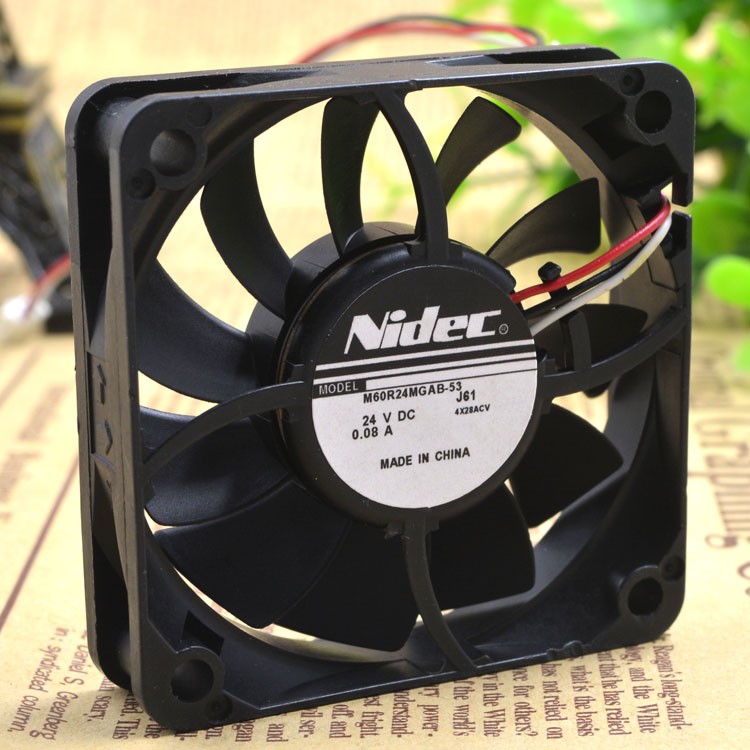 New original 6CM 6025 12V 0.30A AFB0612VH-R00 three-wire double ball chassis power supply fan