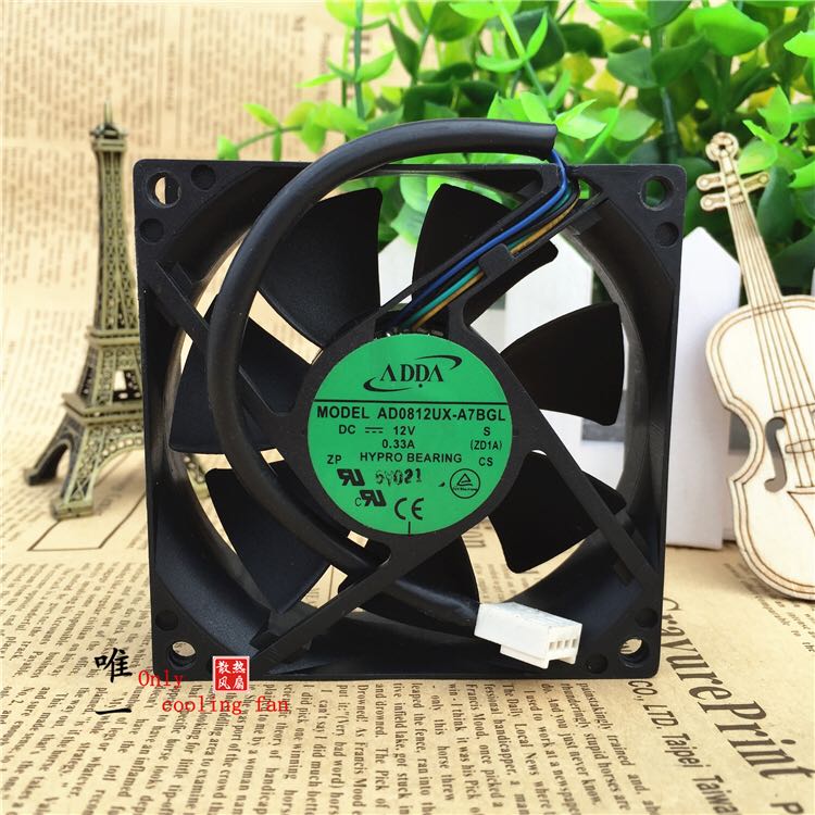 Original ADDA 4010 AD0412HS-G70 DC 12V 0.10A 2 line south bridge / Beiqiao 4CM silent cooling fan