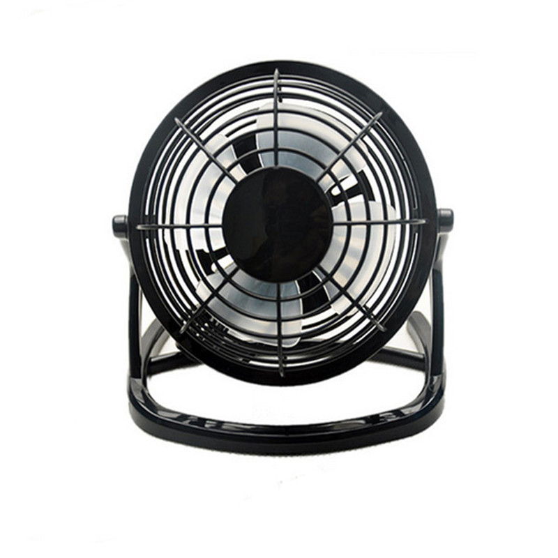 Mini usb desk fan office DC 5V Small Desk USB 4 Blades Cooler Cooling Fan USB Mini Fans Operation Super Mute Silent