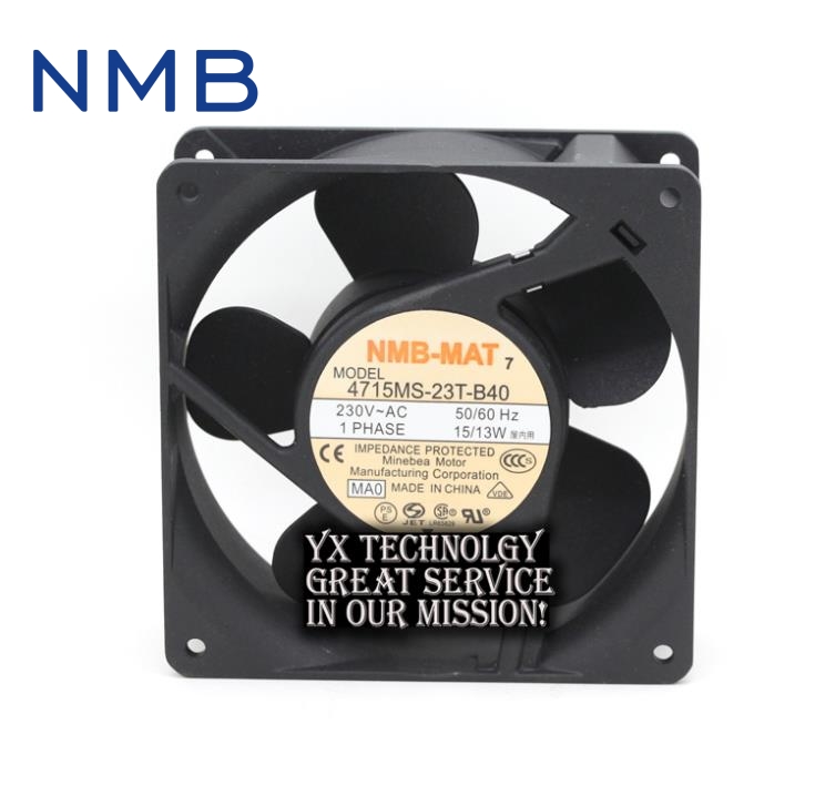 Nmb The New All Metal Dc Fan 4715ms 23t B40 12cm 230v 12038