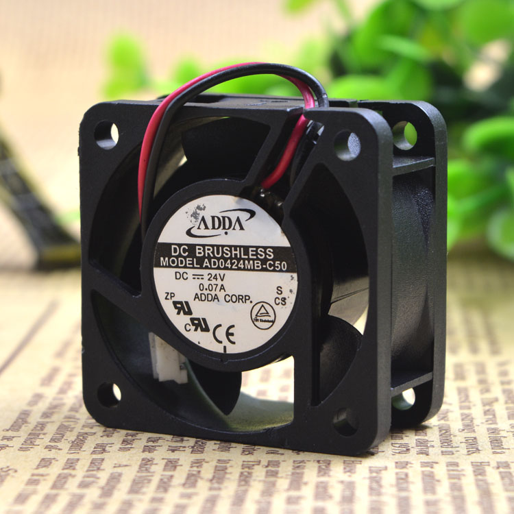Free Delivery. AD0424MB - C50 24 v 0.07 A 4020 double ball inverter fan