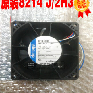 100% new ebmpapst 24V 8CM 8038 1.1A 26W 8214J / 2H3 80 * 80 * 38MM inverter cooling fan