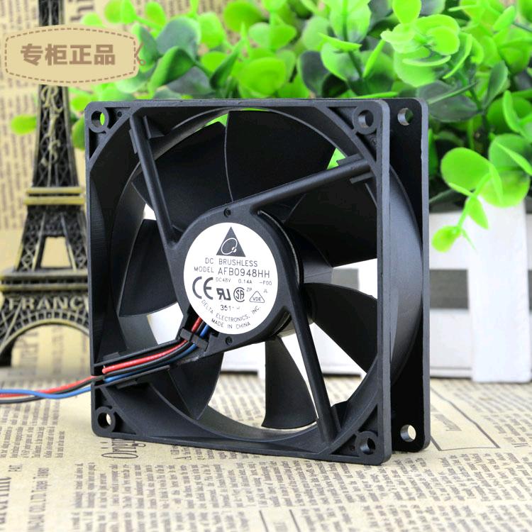 Free Delivery. 9025 48 v 0.14 A 9 cm inverter fan AFB0948HH - R00 chassis server