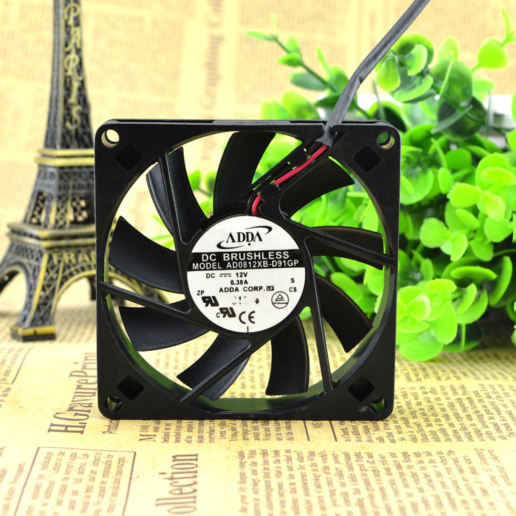 Free Delivery. AD0812XB D91GP 8015-12 v 0.38 A power supply fan case fans