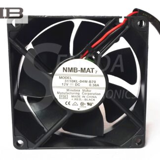 Original NMB 3110KL-04W-B70 8025 80mm DC 12V 0.38A server inverter axial case cooling fans blowers