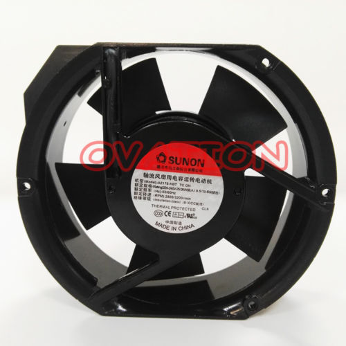 SUNON A2175-HBT TC.GN Ball bearing Axial flow fan 220-240V 25/26W 171*151*51mm